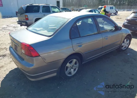 2004 Honda Civic Lx z USA, uszkodzony, nr VIN 2HGES16664H595442